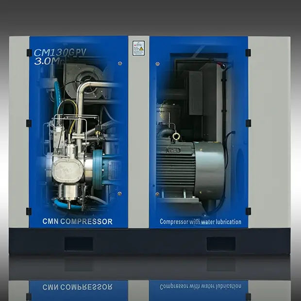 High Pressure Oil Free Screw Air Compressor